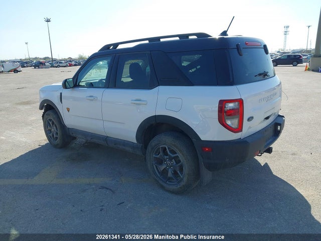Продаж на аукціоні авто 2022 Ford Bronco Sport Badlands, vin: 3FMCR9D9XNRE04877, номер лоту: 20261341