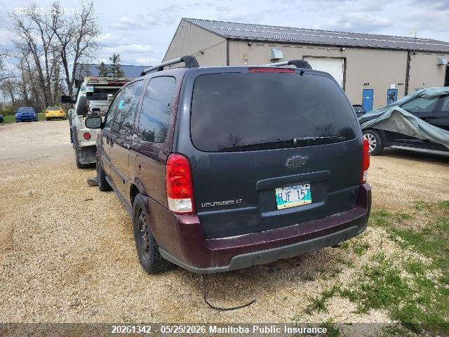 20261342 :رقم المزاد ، 1GNDV33119D119715 vin ، 2009 Chevrolet Uplander Lt Ext مزاد بيع