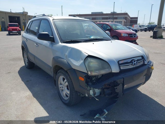 20261343 :رقم المزاد ، KM8JM72D08U876262 vin ، 2008 Hyundai Tucson Gl V6 مزاد بيع