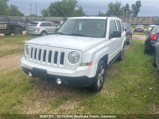 Продажа на аукционе авто 2017 Jeep Patriot High Altitude, vin: 1C4NJRAB4HD205428, номер лота: 20261351