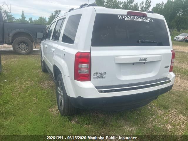 Продажа на аукционе авто 2017 Jeep Patriot High Altitude, vin: 1C4NJRAB4HD205428, номер лота: 20261351