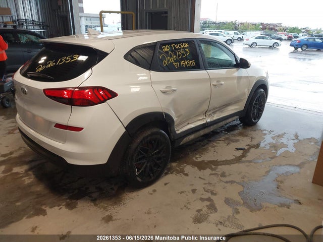 2020 Hyundai Tucson Essential მანქანა იყიდება აუქციონზე, vin: KM8J23A40LU159305, აუქციონის ნომერი: 20261353