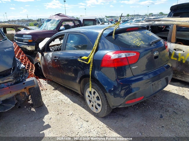 2014 Kia Rio 5 Lx მანქანა იყიდება აუქციონზე, vin: KNADM5A39E6928175, აუქციონის ნომერი: 20261358