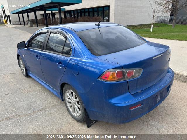 Aukcja sprzedaży 2010 Mitsubishi Lancer Se, vin: JA32U2FU6AU606298, numer aukcji: 20261360
