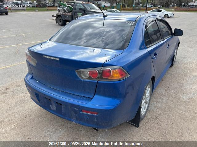 Aukcja sprzedaży 2010 Mitsubishi Lancer Se, vin: JA32U2FU6AU606298, numer aukcji: 20261360