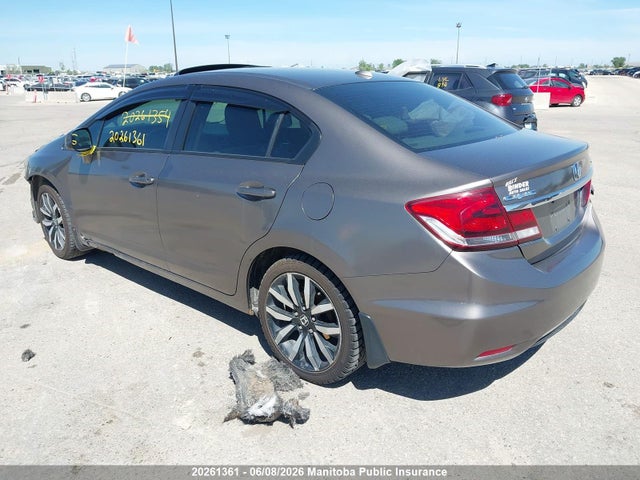 20261361 :رقم المزاد ، 2HGFB2F71DH035332 vin ، 2013 Honda Civic Touring مزاد بيع