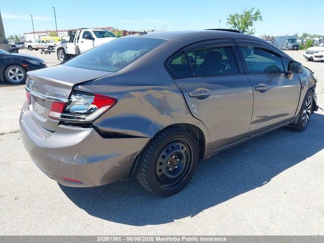 20261361 :رقم المزاد ، 2HGFB2F71DH035332 vin ، 2013 Honda Civic Touring مزاد بيع
