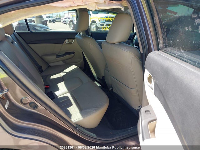 20261361 :رقم المزاد ، 2HGFB2F71DH035332 vin ، 2013 Honda Civic Touring مزاد بيع