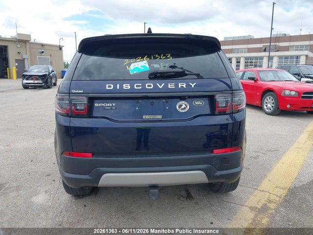 Продаж на аукціоні авто 2020 Land Rover Discovery Sport Se P250, vin: SALCP2FX9LH835344, номер лоту: 20261363