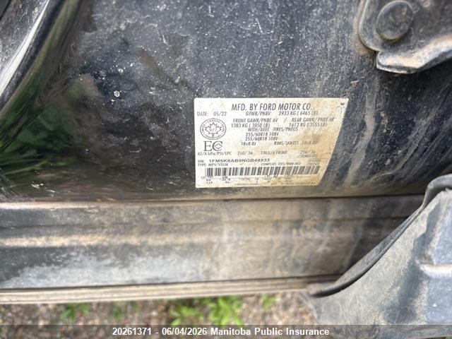 Aukcja sprzedaży 2022 Ford Explorer Xlt Police, vin: 1FM5K8AB9NGB48933, numer aukcji: 20261371