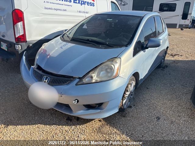 20261372 :رقم المزاد ، JHMGE88479C004756 vin ، 2009 Honda Fit Sport مزاد بيع