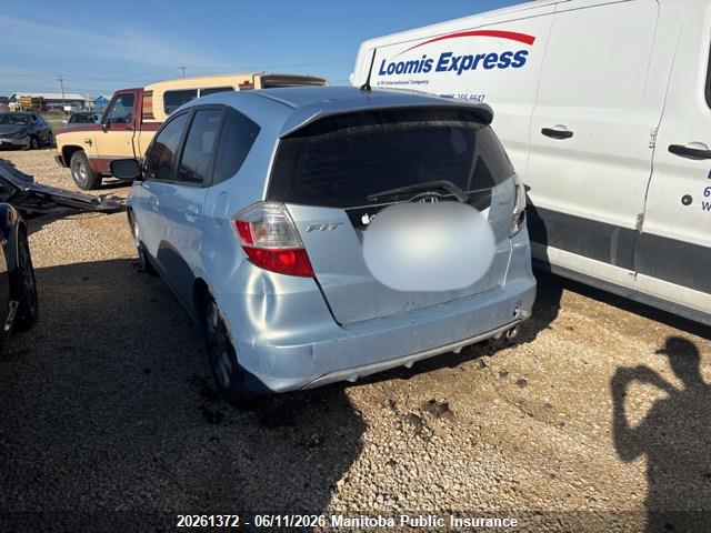 20261372 :رقم المزاد ، JHMGE88479C004756 vin ، 2009 Honda Fit Sport مزاد بيع