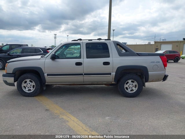 2004 Chevrolet Avalanche 1500 მანქანა იყიდება აუქციონზე, vin: 3GNEK12T44G260293, აუქციონის ნომერი: 20261379
