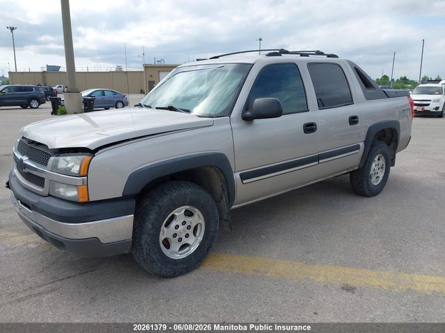 2004 Chevrolet Avalanche 1500 მანქანა იყიდება აუქციონზე, vin: 3GNEK12T44G260293, აუქციონის ნომერი: 20261379