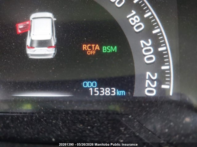 20261390 :رقم المزاد ، 2T3B1RFV3SC526510 vin ، 2025 Toyota Rav4 Le مزاد بيع