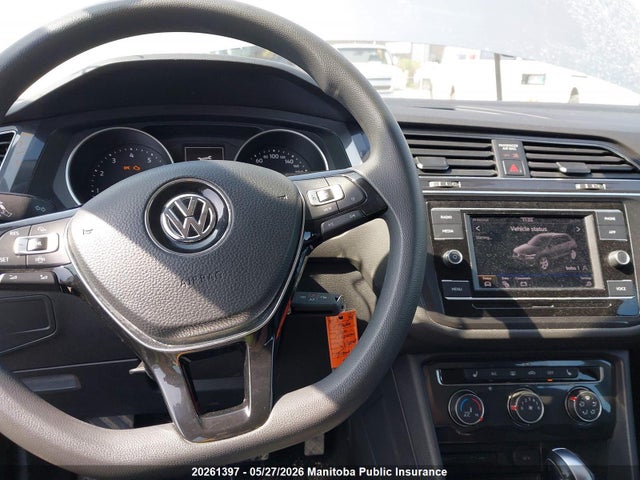 Aukcja sprzedaży 2020 Volkswagen Tiguan Comfortline 2.0 Tsi, vin: 3VV0B7AX8LM069097, numer aukcji: 20261397
