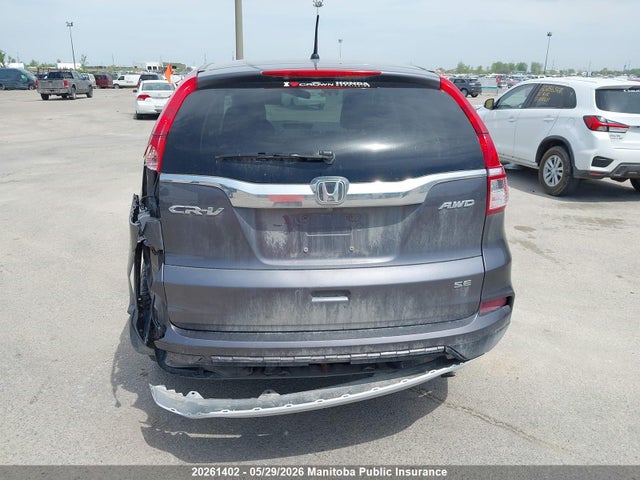 Aukcja sprzedaży 2016 Honda Cr-v Se, vin: 2HKRM4H45GH133005, numer aukcji: 20261402