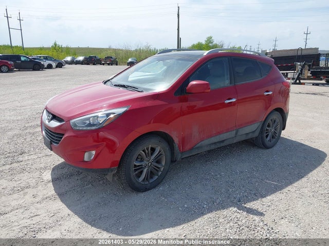 20261403 :رقم المزاد ، KM8JUCAG0FU963550 vin ، 2015 Hyundai Tucson Gls مزاد بيع
