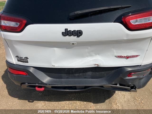 2015 Jeep Cherokee Trailhawk მანქანა იყიდება აუქციონზე, vin: 1C4PJMBS1FW678697, აუქციონის ნომერი: 20261409