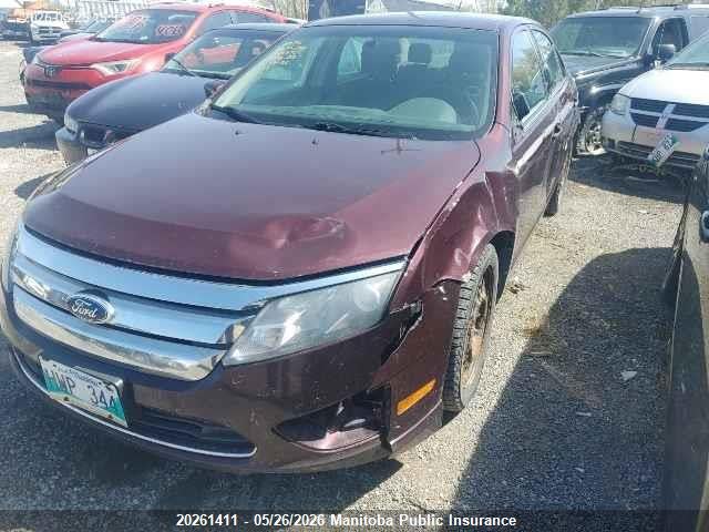 20261411 :رقم المزاد ، 3FAHP0HA7CR278870 vin ، 2012 Ford Fusion Se مزاد بيع