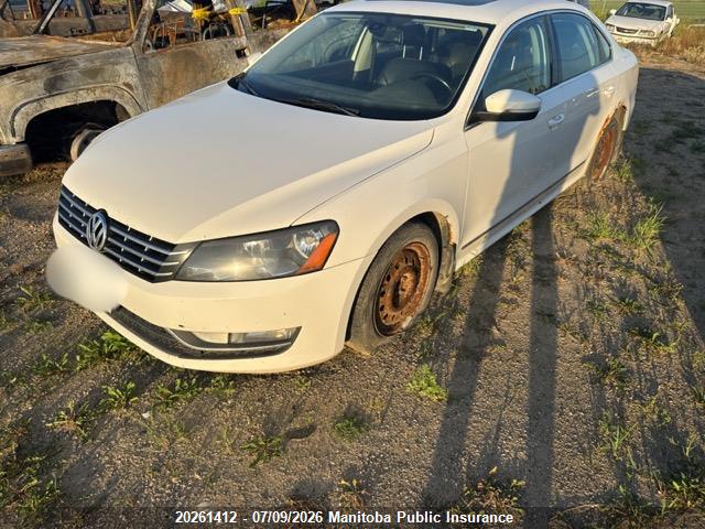 Продаж на аукціоні авто 2013 Volkswagen Passat 2.0 Tdi, vin: 1VWCN7A32DC099311, номер лоту: 20261412
