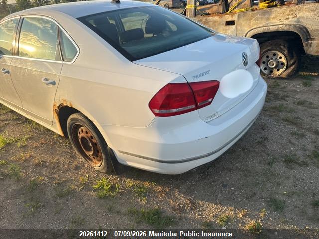 Продаж на аукціоні авто 2013 Volkswagen Passat 2.0 Tdi, vin: 1VWCN7A32DC099311, номер лоту: 20261412
