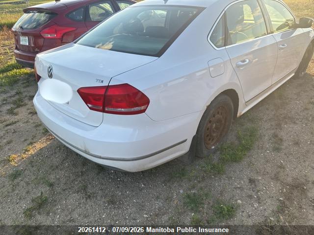 Продаж на аукціоні авто 2013 Volkswagen Passat 2.0 Tdi, vin: 1VWCN7A32DC099311, номер лоту: 20261412