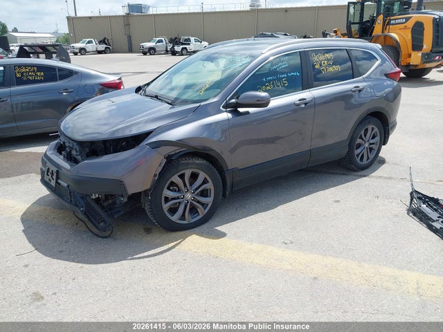 20261415 :رقم المزاد ، 2HKRW2H45NH200309 vin ، 2022 Honda Cr-v Sport مزاد بيع