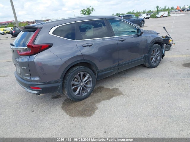 20261415 :رقم المزاد ، 2HKRW2H45NH200309 vin ، 2022 Honda Cr-v Sport مزاد بيع