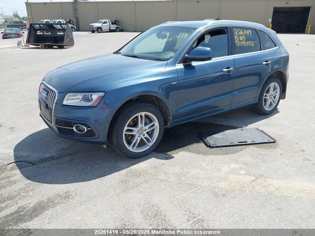 2015 Audi Q5 V6 Tdi მანქანა იყიდება აუქციონზე, vin: WA1MMCFP9FA095053, აუქციონის ნომერი: 20261419