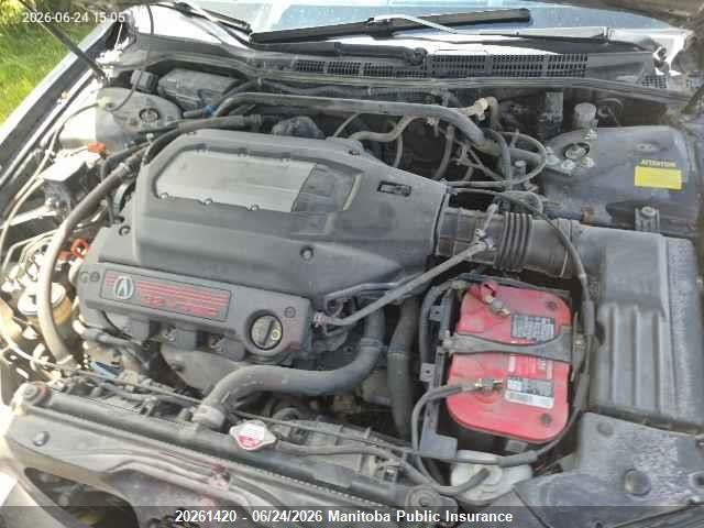 20261420 :رقم المزاد ، 19UYA41623A800454 vin ، 2003 Acura 3.2 Cl Type S مزاد بيع