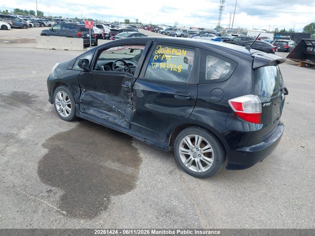 20261424 :رقم المزاد ، JHMGE8G85AC803928 vin ، 2010 Honda Fit Sport مزاد بيع