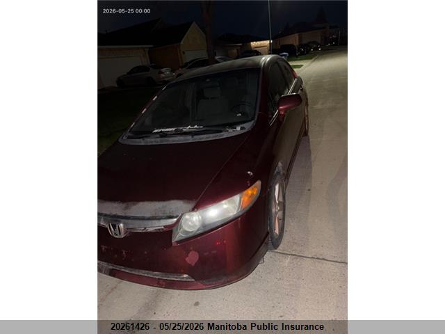 2008 Honda Civic Dx-g მანქანა იყიდება აუქციონზე, vin: 2HGFA16418H012562, აუქციონის ნომერი: 20261426