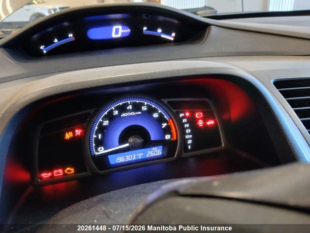 20261448 :رقم المزاد ، 2HGFA16546H001917 vin ، 2006 Honda Civic Lx مزاد بيع
