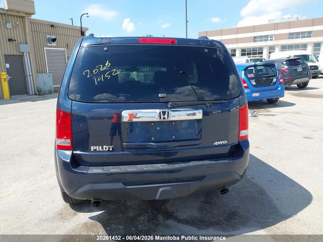 2012 Honda Pilot Ex-l მანქანა იყიდება აუქციონზე, vin: 5FNYF4H51CB021812, აუქციონის ნომერი: 20261452