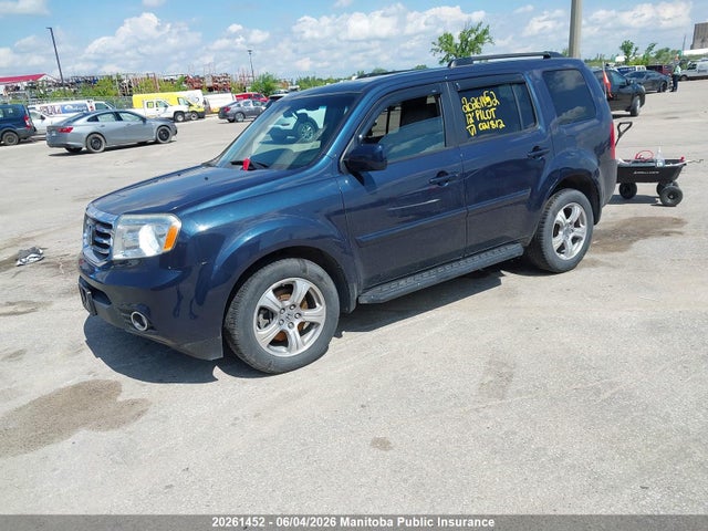 2012 Honda Pilot Ex-l მანქანა იყიდება აუქციონზე, vin: 5FNYF4H51CB021812, აუქციონის ნომერი: 20261452