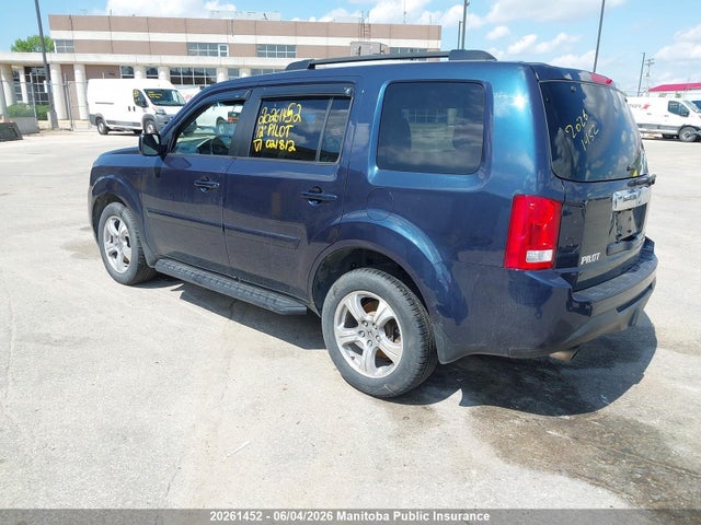 2012 Honda Pilot Ex-l მანქანა იყიდება აუქციონზე, vin: 5FNYF4H51CB021812, აუქციონის ნომერი: 20261452