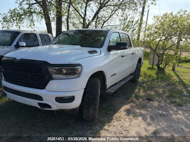 Продажа на аукционе авто 2023 Dodge Ram 1500 Big Horn Crew Cab, vin: 1C6SRFFT2PN608819, номер лота: 20261453