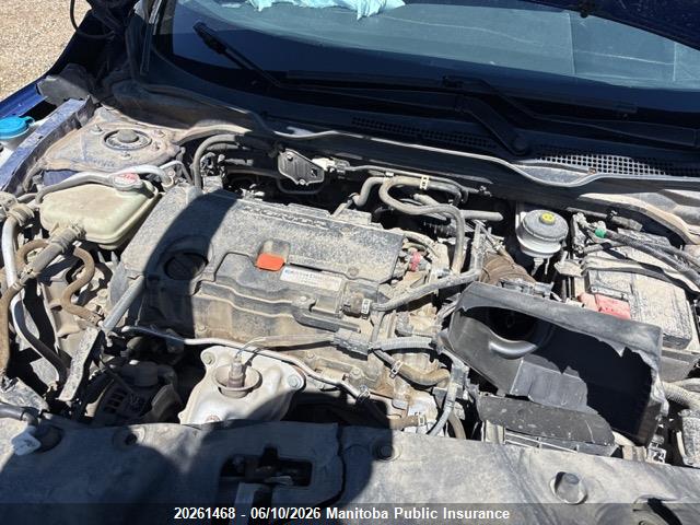 20261468 :رقم المزاد ، 2HGFC2F72KH014001 vin ، 2019 Honda Civic Ex مزاد بيع