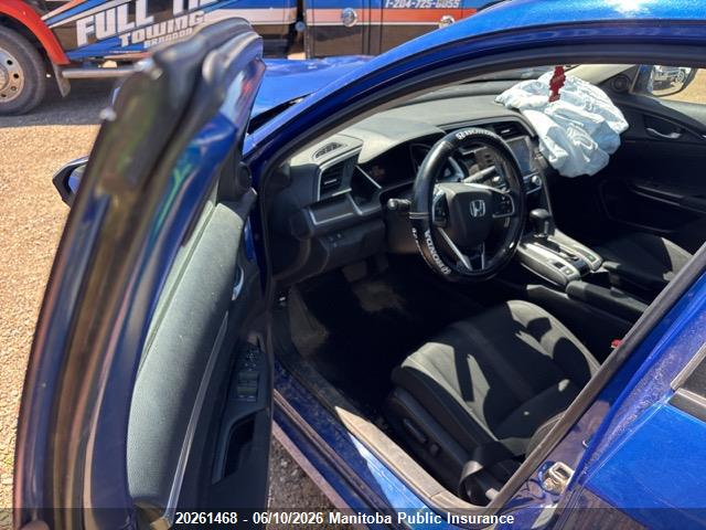 20261468 :رقم المزاد ، 2HGFC2F72KH014001 vin ، 2019 Honda Civic Ex مزاد بيع
