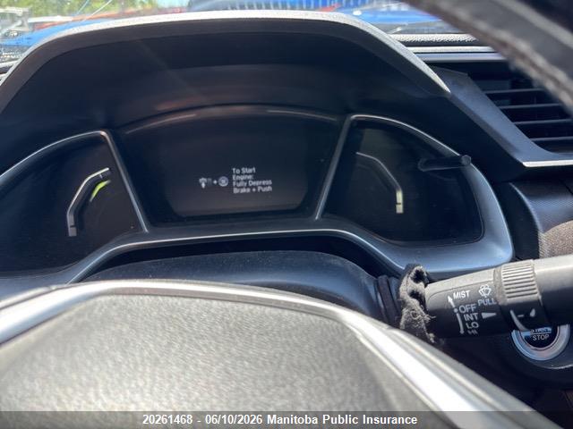 20261468 :رقم المزاد ، 2HGFC2F72KH014001 vin ، 2019 Honda Civic Ex مزاد بيع