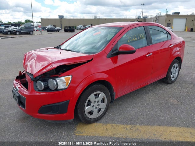 Продаж на аукціоні авто 2012 Chevrolet Sonic Lt, vin: 1G1JC5EH0C4120958, номер лоту: 20261481