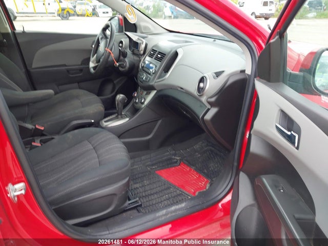 Продаж на аукціоні авто 2012 Chevrolet Sonic Lt, vin: 1G1JC5EH0C4120958, номер лоту: 20261481