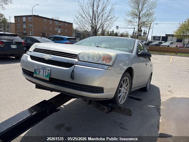 20261535 :رقم المزاد ، 1G1ZT54804F105628 vin ، 2004 Chevrolet Malibu Ls V6 مزاد بيع
