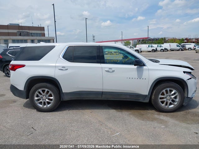2021 Chevrolet Traverse Ls მანქანა იყიდება აუქციონზე, vin: 1GNEVLKW4MJ157841, აუქციონის ნომერი: 20261541