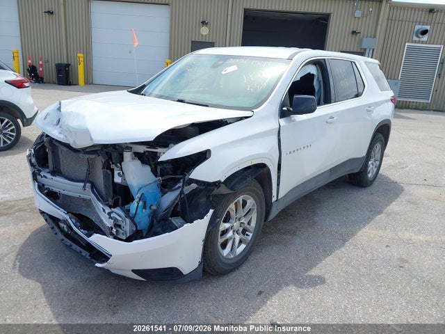 2021 Chevrolet Traverse Ls მანქანა იყიდება აუქციონზე, vin: 1GNEVLKW4MJ157841, აუქციონის ნომერი: 20261541