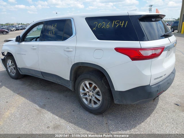 2021 Chevrolet Traverse Ls მანქანა იყიდება აუქციონზე, vin: 1GNEVLKW4MJ157841, აუქციონის ნომერი: 20261541