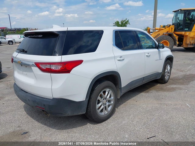 2021 Chevrolet Traverse Ls მანქანა იყიდება აუქციონზე, vin: 1GNEVLKW4MJ157841, აუქციონის ნომერი: 20261541