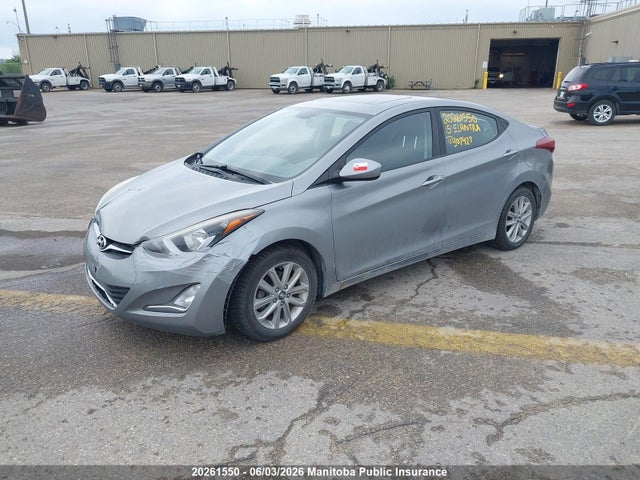 2015 Hyundai Elantra Se მანქანა იყიდება აუქციონზე, vin: KMHDH4AE1FU307427, აუქციონის ნომერი: 20261550