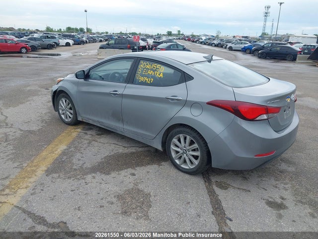 2015 Hyundai Elantra Se მანქანა იყიდება აუქციონზე, vin: KMHDH4AE1FU307427, აუქციონის ნომერი: 20261550